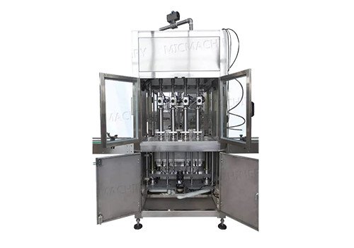 MIC-ZF4 Automatic Small Plastic Bottle Liquid Filling Machine 