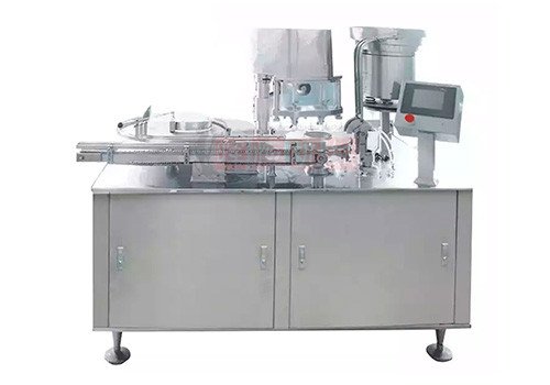 SHH-FG2 Automatic Pharmaceutical Injectable Antibiotics Glass Bottle Vial Screw Powder Filling Machine