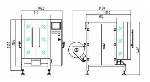 ZVF-200 Automatic Vertical Packaging Machine 