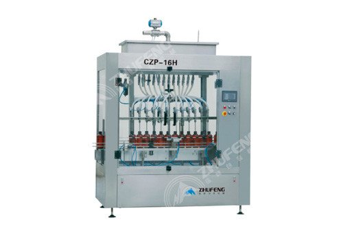 CZP-16H Inline Time Control Timing Liquid Filling Machine