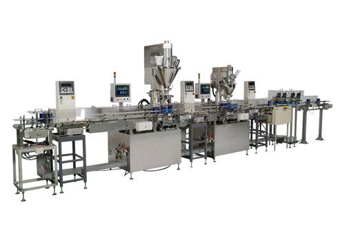 Straight Conveyor Type Auger Filling System PF3