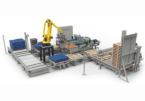 AR-200 Series Robotic bag Palletizer