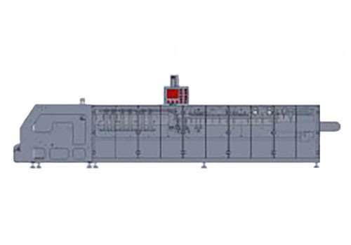 Machine for 3 and 4 Sidesealed Sachets, Top Spout Flat Pouches, Doypacks etc. HMK-3200 