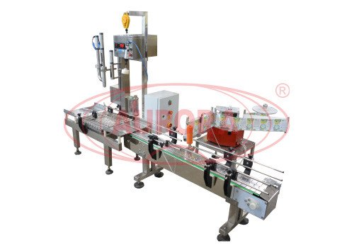 Semi-Automatic Mini-Line for Filling Large Volumes "Master"