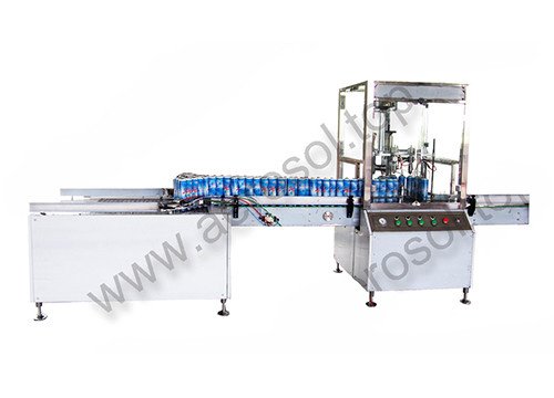 AB-2B Automatic Bag-on-valve Aerosol Filling Machine