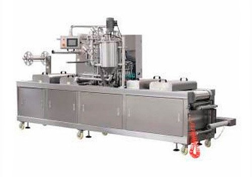 FLPC-390 Sauce Salad Cup Form Fill Seal Machine 