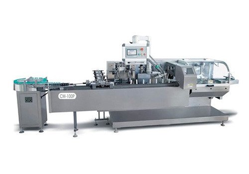CM-100P Horizontal & Intermittent Cartoning Machine for Bottle