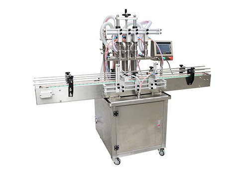 High Accuracy 4 Heads Automatic Liquid Filling Machine SM-1000-4
